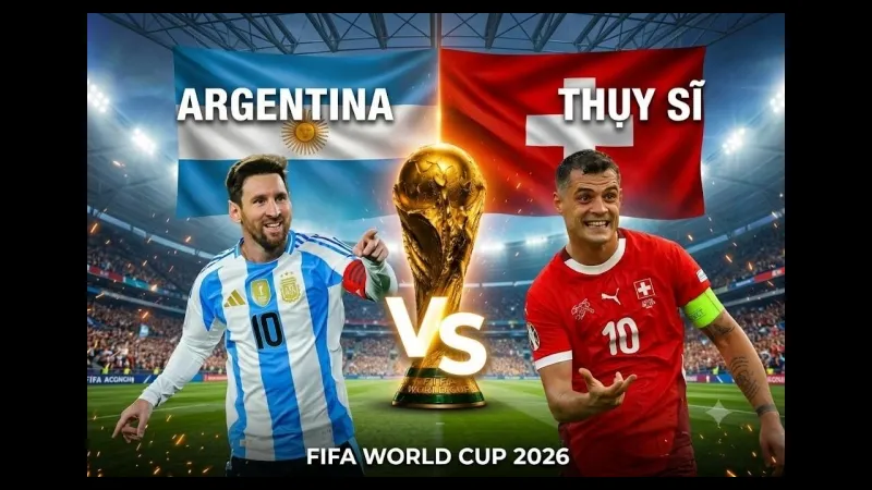 Cầu thủ Argentina nỗ lực vượt qua sự phòng ngự của Thụy Sĩ Cầu thủ Argentina nỗ lực vượt qua sự phòng ngự của Thụy Sĩ